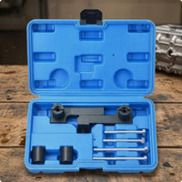 Automotive Timing Tool Kit Custom-Shaped Compartments Timing Fixture Set Threaded Fasteners Engine Camshaft Alignment Kit for Mechanics