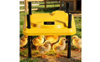Glowing Chick Heater Wireless Controller Control Adjustable Heating Plate Poultry Brooder Yellow Farm Supply Portable for Chicks