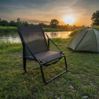 Foldable Folding Paddle Board Seat Mesh Paddleboard Seat Aluminum Chair Lightweight for Paddlers, Kayakers, Anglers, Paddleboarding, Kayaking, Fishing