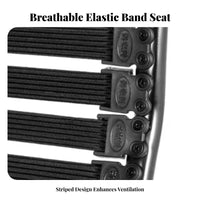 Adjustable Height Elastic Strap Chair Breathable Design rotate Meshspine Chair Rolling Casters Office Furniture Ergonomic Support for Students, Remote Workers, gaming enthusiasts, Workstation, Study Room