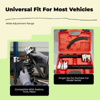 Coil compressor for vehicle repair
