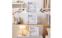 stitching machine with Extension Table Small Electric stitching machine Beginner-Friendly Appliance for Beginners, Crafters, Home Repairs, Apartments