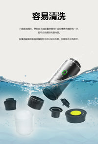 跨境爆款便携USB充电家用无线加热泵压式自动萃取意式胶囊咖啡机
