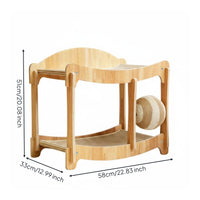 Cat Scratcher Hammock Scratch-Resistant Cat Bed Space-Saving Animal Habitat for Indoor