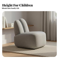 hareShaped kids' Sofa hare Ear Backrest Miniature Upholstered Armchair Cute creature Design Soft and Comfy for Girls, Playroom