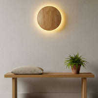 Wooden Wall Lamp Modern Design Wood Wall Lamp Decorative for Study Room, Kids