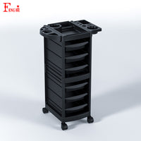 6-Tier Salon Trolley with Hair Dryer Holder