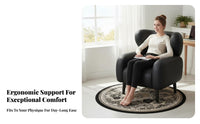Armless Upholstered Side Chair Light Luxury design Home Seating Modern Design Ergonomic Backrest for Students, Vanity Area