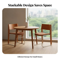 Ysupport Armchair Stackable Design Dining Chair Hardwood Wood Frame Midcentury Modern-Centurymidcentury Modern-Centurymidcentury
