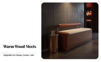 Upholstered Booth with Matching Table and Chairs Japanese Aesthetic Business Furniture Configurable Combination for Lounge Bar