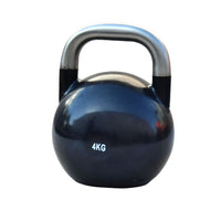 Competition Kettlebell, All Steel, Solid Cast Iron, for Home Fitness, Glute and Squat Training