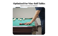 Pool Cue Extender Non-Slip Grip Billiard Cue Extension Pool Stick Extender Twist Lock Mechanism Aluminum Alloy