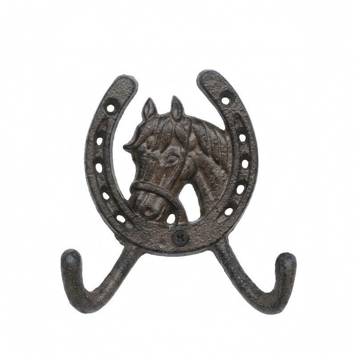 Horse Head Wall Hook Easy to Install Cast Iron Coat Hook Decorative