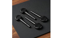 4 Pieces Cello Tuning Pegs with Pre-Drilled Holes Full-Size Ebonys Cello Pegs  Parts for Luthier