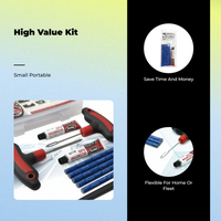 Universal Car Motorcycle Emergency Tire Repair Kit