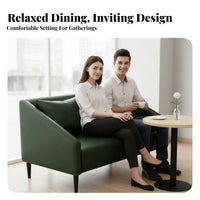 Retro Design Dining Booth Set Commercial-Grade Single-Sided Two-Person Booth Heavy-Duty Cafe Furniture Easy to Clean for Bar Owners, Interior Designers, Milk Tea Shops, Cafes, Restaurants, Diner