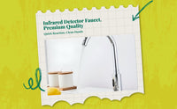 Touchless Infrared Automatic Faucet, Brass Sensor Tap