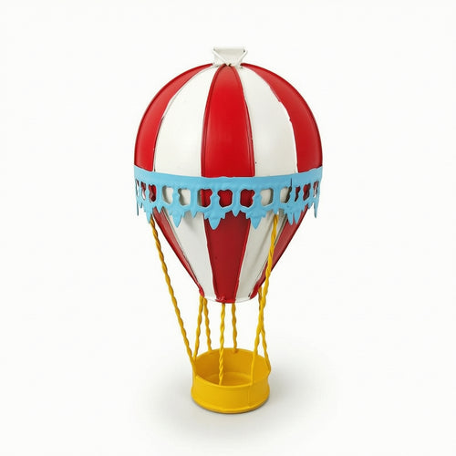 Hot Air Balloon Ornament Artisanal Decor Lightweight for Cafe