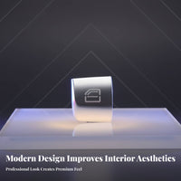 Easy Installation Window Switch Button Cover Wear-Resistant Window Lift Switch Cover Long-Lasting Upgrade Decoration