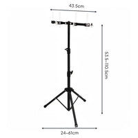 Adjustable Cowbell Stand Strong Steel Music Gear Space-Saving for Stage