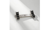 Dumbbell Holder with Roller Cradles Stable Adjustable Dumbbell Rack Spacehome Gym Area-Saving Gym Equipment for Weightlifters