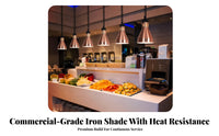 Overhead Retractable Hanging Heat Lamp