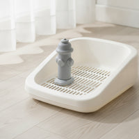 Compact Dog Toilet Urine Post Molded Urine Guide Post Long-Lasting Indoor Dog Potty Portable for Young Dogs