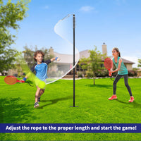 Tetherball Tennis Trainer Rebound Aid for Beginners and Adults