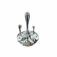 Abstract Liquid Droplet Statue Electroplated Finish Melting Liquid Sculpture