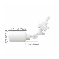 Rust-Proof Automatic Water Level Control Valve Tool-Tool-Less Adjustment Water Reservoir Buoyant Sphere Switch