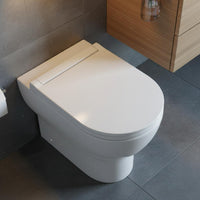 Warm Air Drying Smart Toilet Seat U Shape Bathroom Fixture