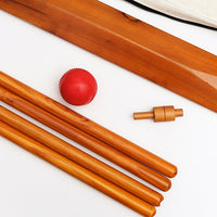 Wooden Cricket Set for Kids Indoor Outdoor Play