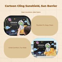 Magnetic Car Window Shade, Universal