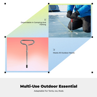 Ice Fishing Tent Anchor, Windproof, Camping Shelter