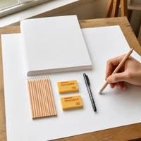 Textured Cardstock for Acrylic, Gouache, and Oil Pastel Painting, Thick Art Paper for Students