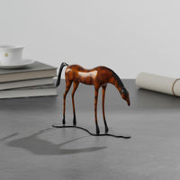 Horse Figurine Feng Shui Horse Statue Shiny Finish for Living Room