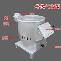 取暖炉柴火灶家用农村室内环保烧柴煤两用炉子气化炉灶烤火户外炉