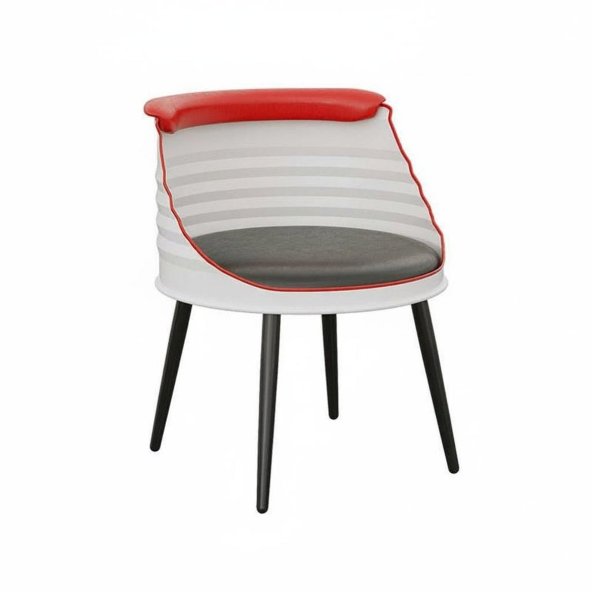 Oil Drum Armchair Creative Design Utilitarian & Design Seating Long-Lasting Finish Cushiony Pading for Business Owners, Cafe