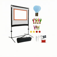 Badminton Practice Net Stable Base Freestanding Badminton Net Long-Lasting