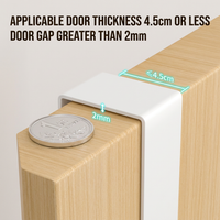 Over Door Hanger Hooks Organizer, Space Saving Door Hanger for Bags, Heavy Duty Door Hanger Hooks, Over Door Hooks for Coats Hats