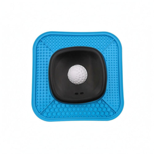 Slow-Feeding Lick Bowl Easy to Clean Anti-Slip Lick Mat Feeder Textured Surface