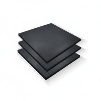 Sound Dampening Shock Absorbing Rubber Tile Noise Reducing Dumbbell Crash Pad High Density Weightlifting Floor Pad Comfortable Underfoot for Outdoor