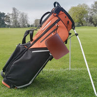 Golf Organizer with Wrist Strap Zippered Golf Accessory Pouch Carrying Case Portable Organized for Golfers, Travel