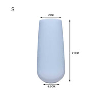 Imitation Ceramic Vase Long-Lasting Minimalist Flower Vase