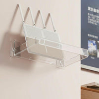 Clear surfacemounted shelf Sturdy Clear surfacemounted Shelf multifunctional for homeowners