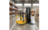 Forklift Cage Wire-Mesh Forklift Personnel Workstation Locking Pin Industrial Gear for Warehouse