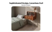 Single-Drawer Dressing Stand French design Vanity Desk Space-Saving for Teenagers