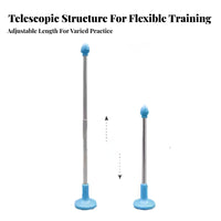 Strong Magnetic Chipping Practice Rod Lightweight and Portable Telescopic Club Face Indicator Easy to Stow for Beginners, Driving Range