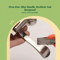 Keyless Bathroom Door Lock, Three-Lever Handle, Privacy Interior Lock, Zinc Alloy, Easy to Install, Suitable for Bedroom and Bathroom