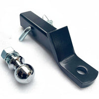 Heavy Duty ATV Tow Hitch Kit Finish Trailer Tongue Coupler Hitch Ball Mount for Go-Kart Owners